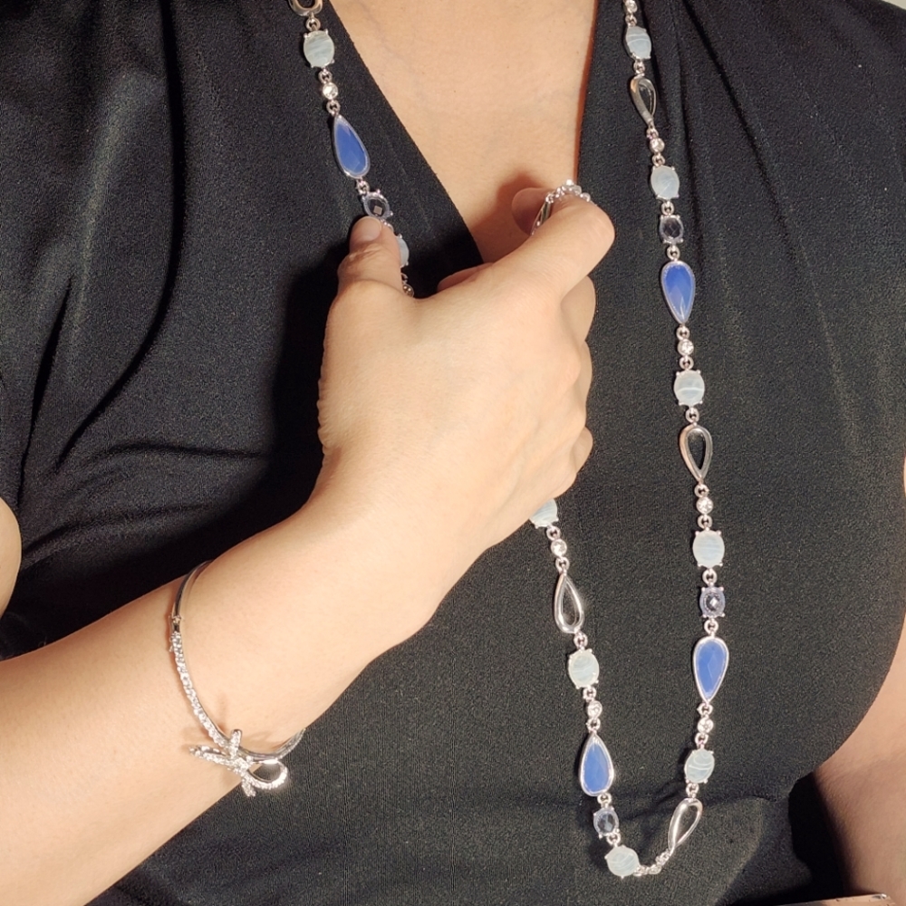 Anne Klein Aventura Strand Necklace